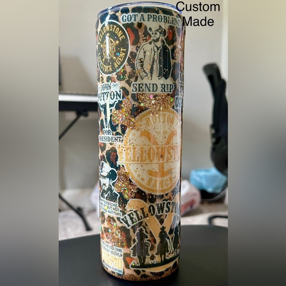 Yellowstone Tumbler - Custom Made